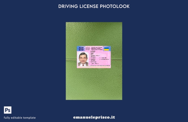 stile verificato modello anteriore photolook presente patente di guida ucraina 1