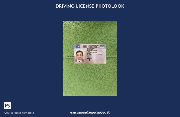 stile verificato modello anteriore photolook presente patente di guida ucraina