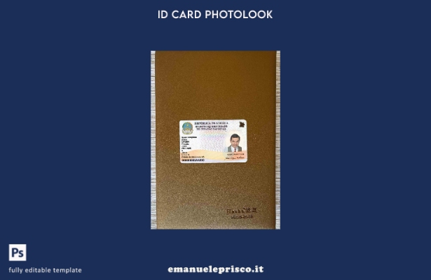 modello FRONTALE photolook ID Angola stile verificato