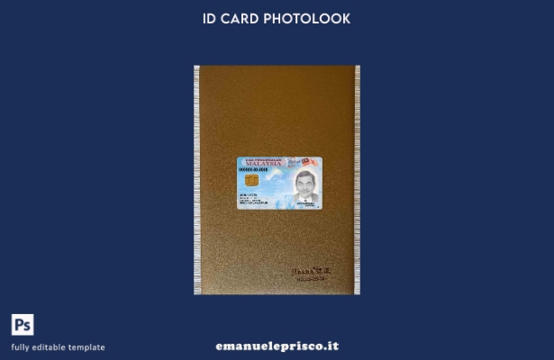 modello FRONTALE photolook ID Malesia stile verificato