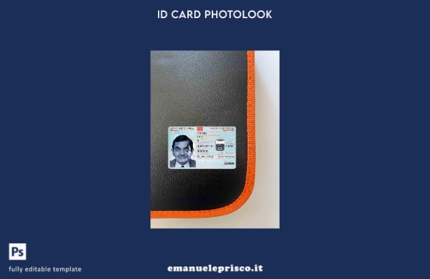 modello FRONTALE photolook ID Norvegia stile verificato