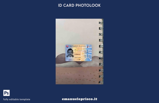 modello FRONTALE photolook ID Slovacchia stile verificato