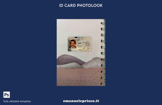 modello ID Estonia stile verificato ( presente) modello FRONTALE photolook