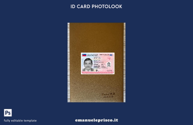 modello anteriore photolook presente della carta d'identità del Liechtenstein in