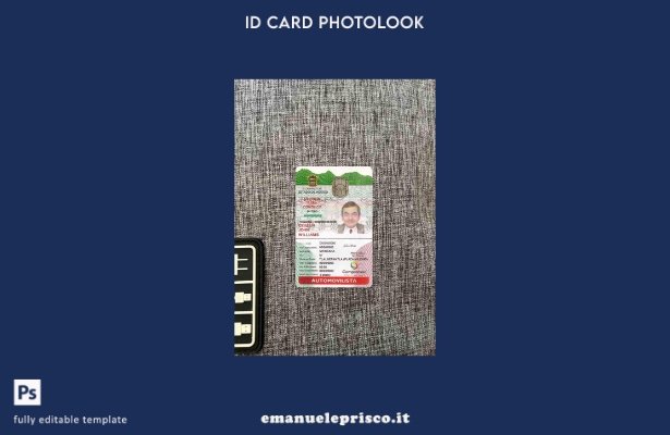 modello di photolook versione ID Messico stile verificato