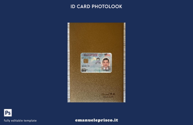 stile verificato Carta d'identità della Malesia nuova versione modello frontale