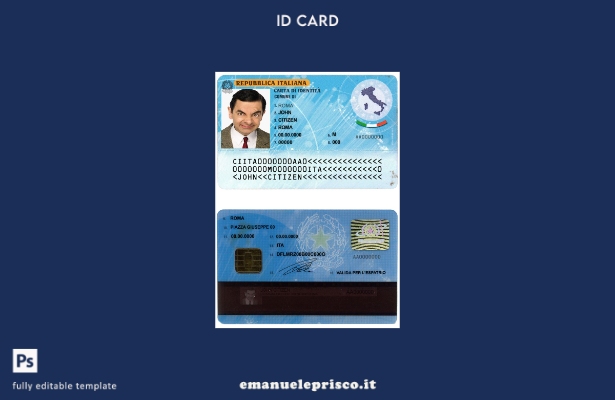 modello ID Italia ( ) stile verificato