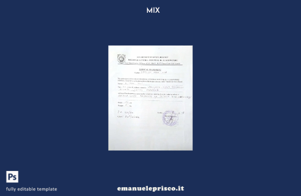 modello di dichiarazione medica Romania stile verificato