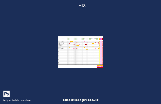 modello di foglio presenze dei dipendenti in stile verificato in formato Excel e