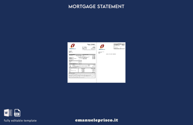 Dichiarazione di mutuo ICICI Pakistan in stile verificato nei formati Word e PDF