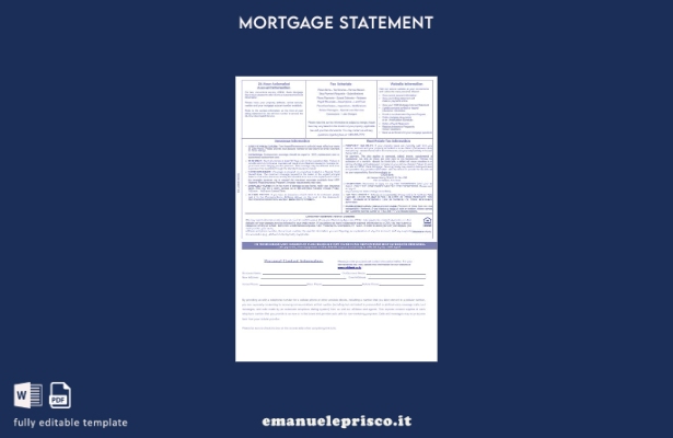 estratto conto mutuo bancario Tanzania CRDB stile verificato nei formati Word 1