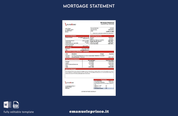 stile verificato Dichiarazione di mutuo Indonesia Bank DKI Modello Word e modell