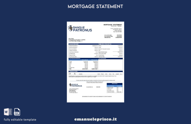 stile verificato Dichiarazione di mutuo Mauritius Banque Patronus Limitée Modell