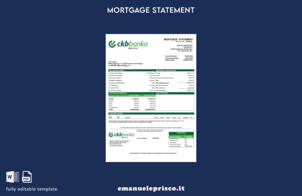 stile verificato Dichiarazione di mutuo della Montenegro Crnogorska komercijalna