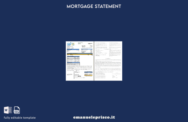 stile verificato Egitto Al Ahli Bank of Kuwait estratto conto mutuo bancario, pa