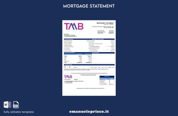 stile verificato Estratto conto ipotecario India Tamilnad Mercantile Bank Modell