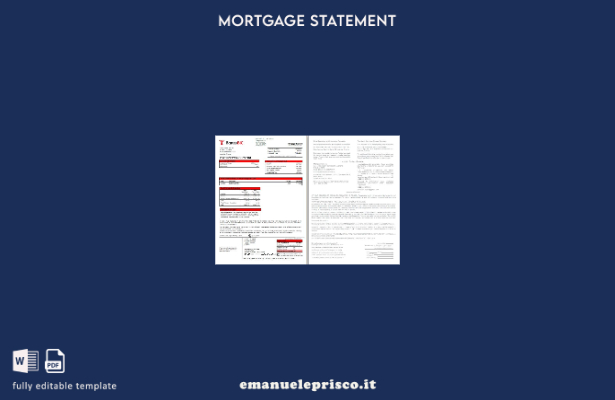 stile verificato Estratto conto mutuo bancario Angola Banco BIC, pagine, modello
