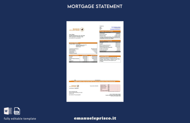 stile verificato Mali Banque Atlantique Dichiarazione ipotecaria Mali Modello Wo