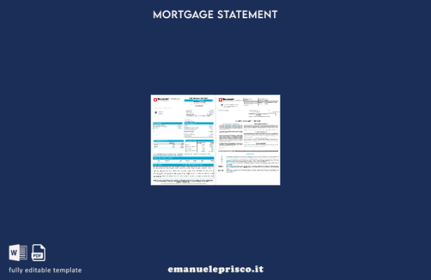 stile verificato Svizzera Dukascopy estratto conto mutuo ipotecario bancario nei