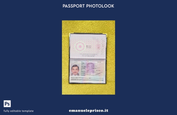 modello photolook versione passaporto dello Sri Lanka in stile verificato