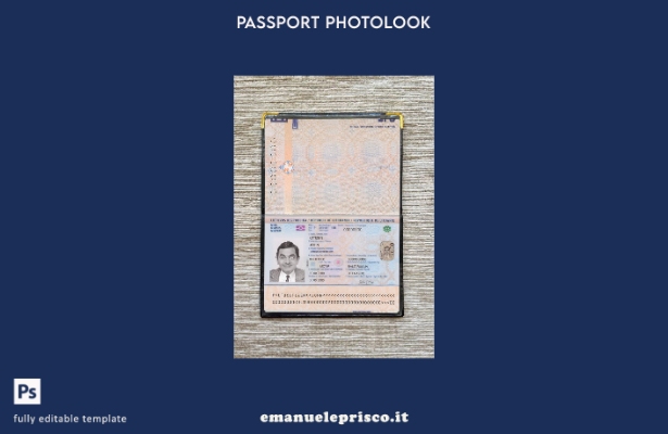 stile verificato Passaporto lituano nuovo modello photolook presente