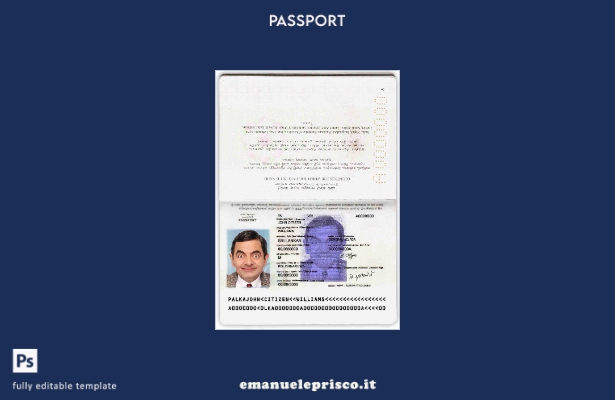 modello di passaporto dello Sri Lanka in stile verificato