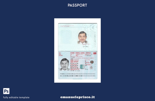 stile verificato Passaporto norvegese nuovo modello presente