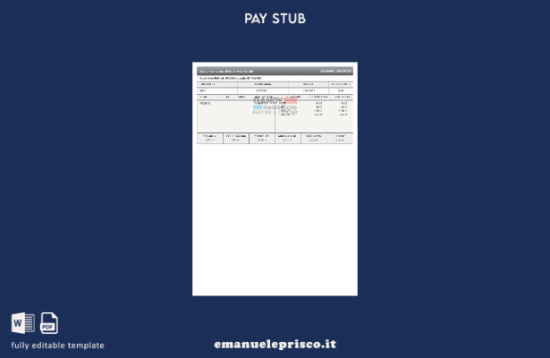 modello di dichiarazione degli utili di Gandy Installations in stile verificato