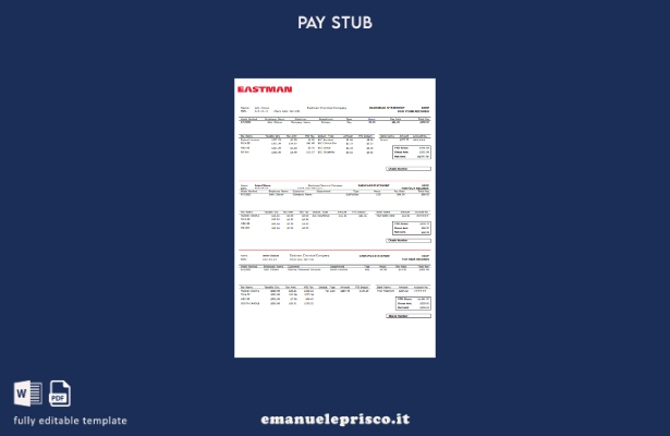 modello di dichiarazione dei guadagni dell'industria chimica statunitense in sti
