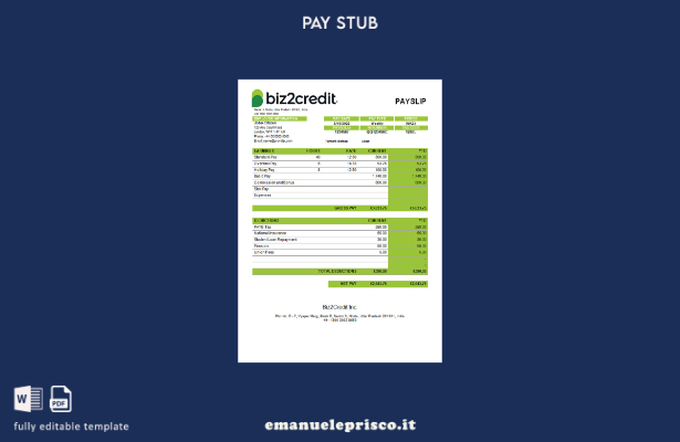 modello di società di prestito al consumo India BizCredit Inc. stile verificato