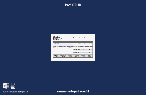 stile verificato Modello di dichiarazione dei guadagni di Drury Hotels