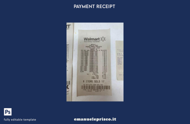modello di controllo della società di vendita al dettaglio Walmart stile verific