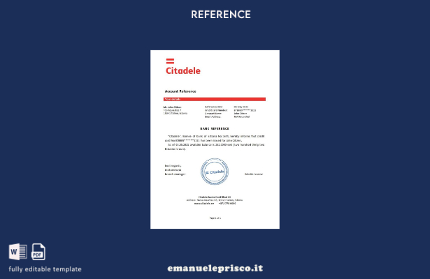 modello di riferimento Cittadella Estonia stile verificato