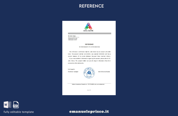 modello di riferimento della banca Mongolia Arig in stile verificato