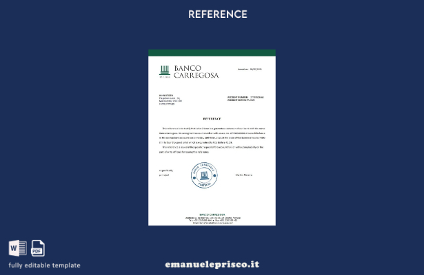 stile verificato Modello di riferimento Portogallo Banco Carregosa