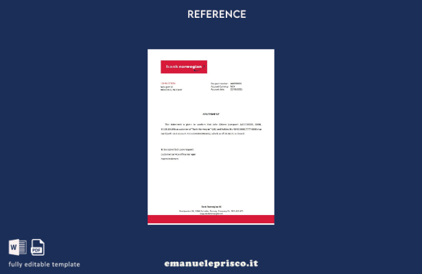 stile verificato Modello di riferimento chiusura norvegese della Norvegia Bank