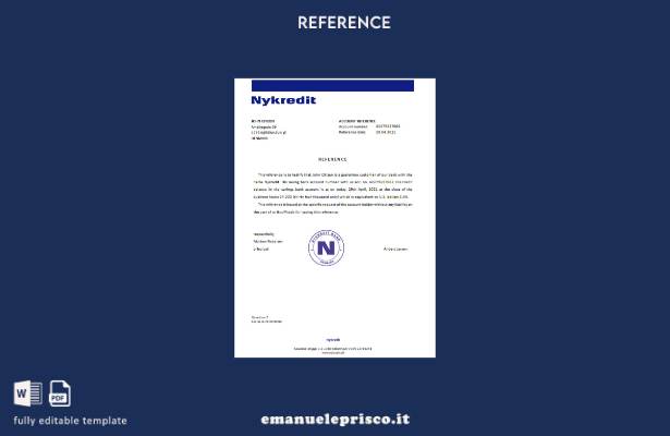 stile verificato modello di riferimento Danimarca Nykredit