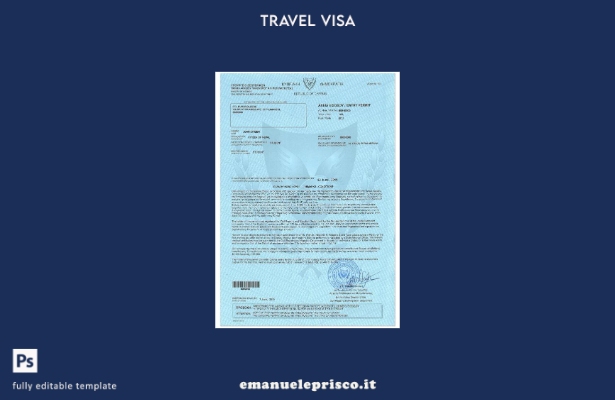 modello di visto studentesco per Cipro in stile verificato