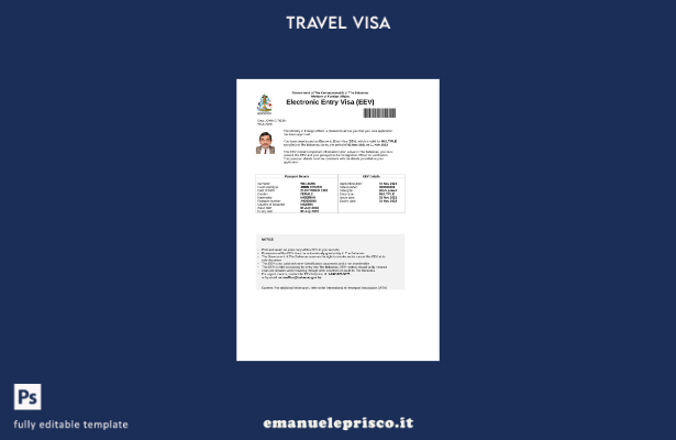 stile verificato Bahamas e visto in modello Word e Pdf
