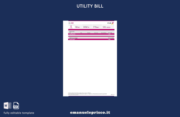 stile verificato Bahrain Viva il mio modello di pagine di parole per la bollet 2